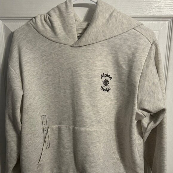 Alpine Design Women's Light Gray Hoodie NWT - Picture 1 of 6